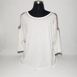 Lane Bryant Exposed Shoulder Shirt plus size 18